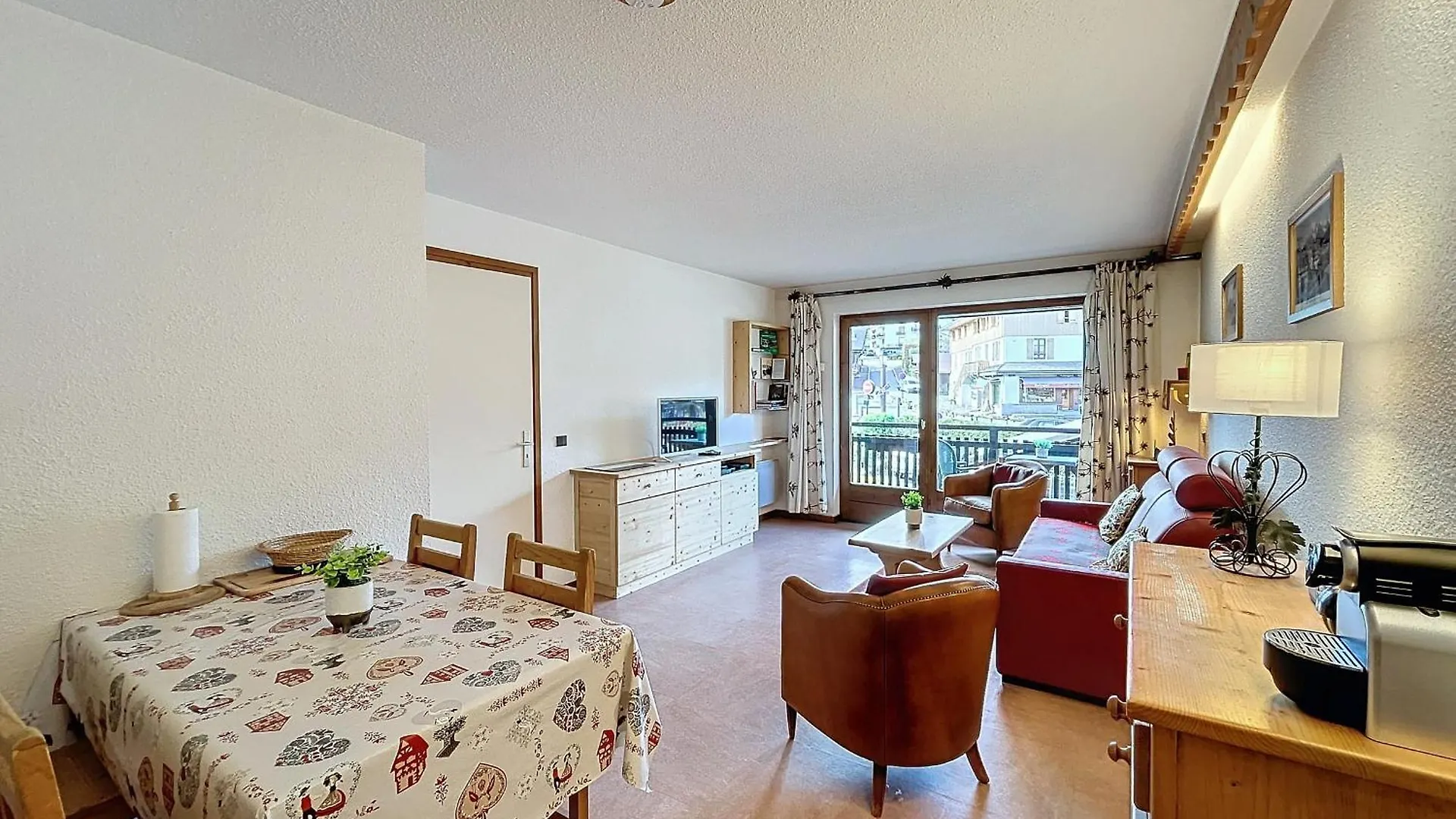 Appartement 2P Avec Balcon Au Centre De Combloux, Parking, Wifi, Proche Commodites - Fr-1-560-128 Combloux